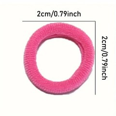 200 PCS Elastic Hair Ties Band Rope Ponytail Scrunchies Hair Holder for Girls