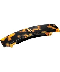 New Balmain Cellulose Acetate Barrette pour Cheveux Medium Tortoise Shell