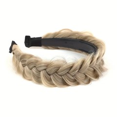 Wide Messy Braided Headband Synthetic Hair Plaited Headband Beauty Accessory USA