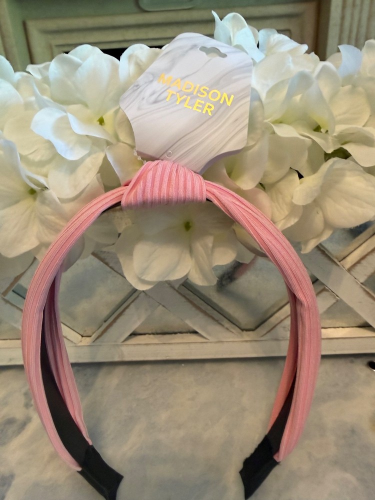 Pink Madison Taylor Knotted Headband Hair Accessory