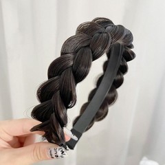 Wide Messy Braided Headband Synthetic Hair Plaited Headband Beauty Accessory USA