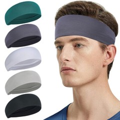 Mens Running Headband Sweatband Sports Headband Cycling Basketball Yoga Hairband