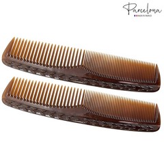 Parcelona French Bordered Cellulose Acetate Toothed Large Dressing Hair Comb