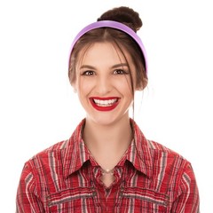 30 Pcs Satin Headbands, 1 Inch, 30 Colors, Hard, Plastic, Fabric, DIY, Craft