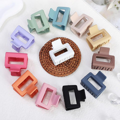 2 Inch Medium Hair Claw Clips 12 Pcs Square Hair Clips for Thin Hair Matte Nonsl