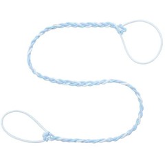 Regular Soft Tangle-Free Hair Tie for Women, 1 Count (Pack of 1) 1 Summer Sky