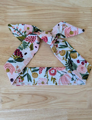Miranda Retro Hair Wrap Self Tie Headband