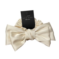 Luxury Satin Silk Bow Hair Ring Knotted Scrunchie Women Ponytail Hair Ties UK