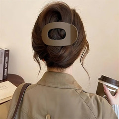 Korean Elegant Hair Claws Crab Matte Acetic Acid Hair Clip Spoon Hairgrip Hairpi