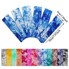 Boho Stretch Women Tie-Dye Headband Turban Sport Knotted Hairband Hair Wrap❥