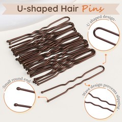 Teenitor Hair Net and Small Donut Bun Maker for Kids, 10 Small, Dark Brown