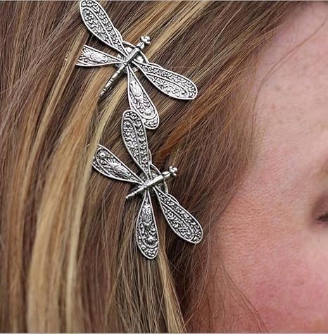 Dragonfly Hair Clip,Antique Headwear Wedding Retro Styling Hair Clip,Bridal H…