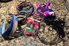 LARGE LOT Assorted Hair Accessories Goody Adidas Scunci BolderBand