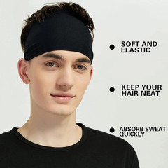 Sports Headbands for Men & Women, Moisture Wicking Workout Sweatbands US