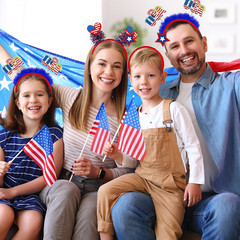 4Th of July Headband for 250Th Anniversary 3 PCS, Patriotic Hats Hair Accessorie
