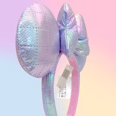 Disney Parks Ears Iridescent Purple Minnie Mouse Ears Japan Tokyo Headband 2025