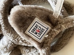 3 pack Great Wolf Lodge Plush Faux Fur Wolf Ear Headband Logo Party Solid