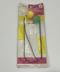 Vintage Holdette The Snapper Head Band Stretch Belt Deadstock NOS #1147