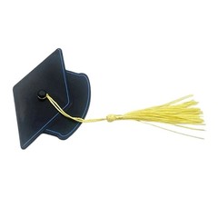 Stylish ABS Hair Clip with A Small Graduation Hat And Flowing Tassels Barrettes