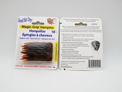3 x Packs Magic Grip Hairpins 2 1/2″ Brown black clear (30 Pcs) Good Hair Days