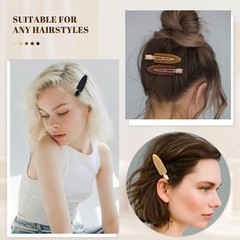 10 Pcs Creaseless No Crease No Bend Flat Hair Clips For Styling Non Slip Make…