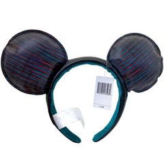 Disney’s Jack Skellington Ghost Mickey Mouse Ears Black Headband US Stock