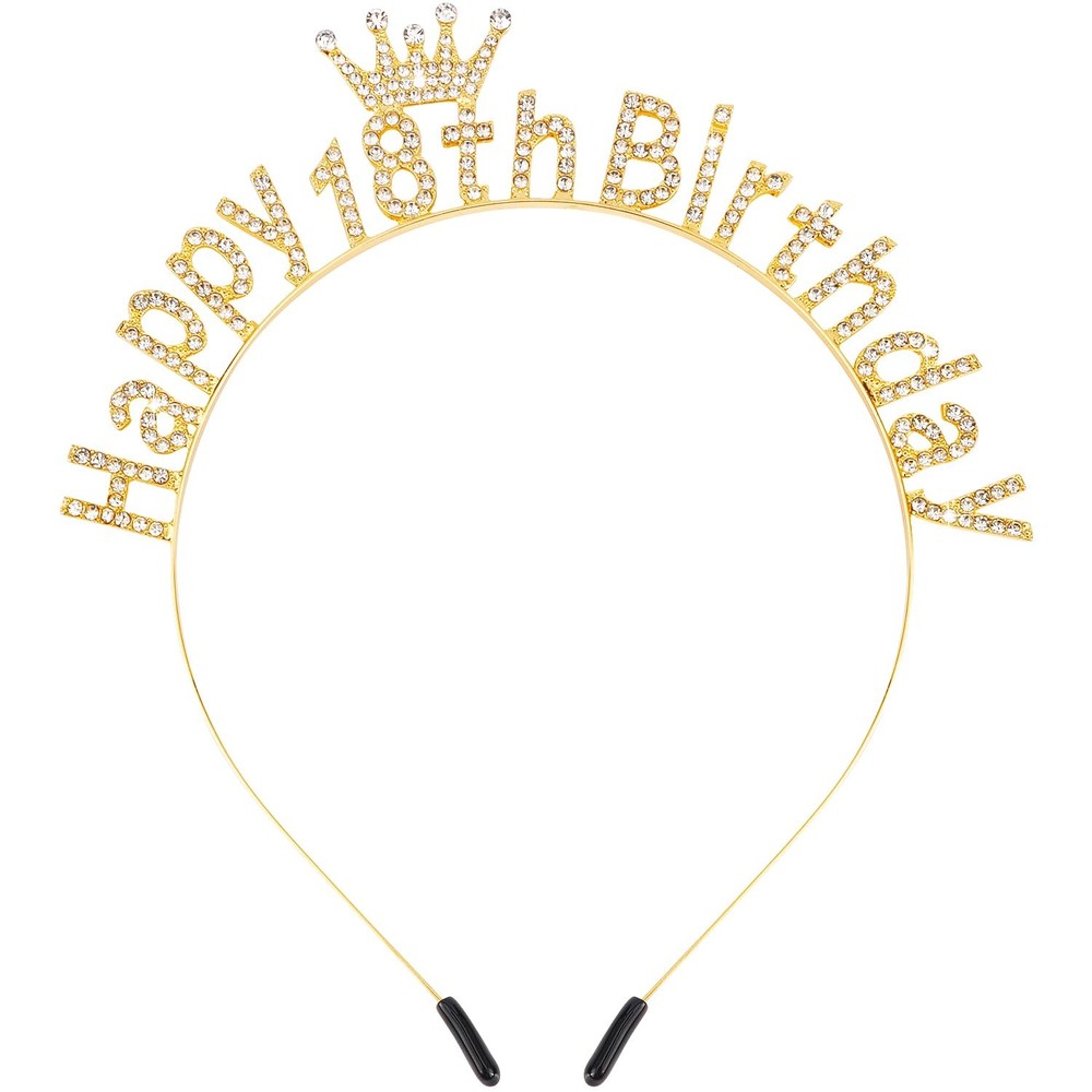 18th Birthday Decorations for Girls Happy 18th Birthday Headband 18 Year Old …