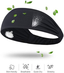 Sports Sweatbands Headbands Workout Non Slip Breathable Headbands for Men Women