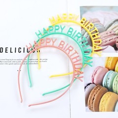 10 Pack Bulk Gold Silver Candy Rainbow Colorful Headbands Thin Plain Plastic …