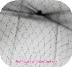 20″ 50 Pack Hairnets Invisible Elastic Edge Mesh 50cm Reusable Bun Hair Nets(…