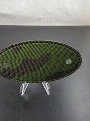 HANDMADE CAMOUFLAGE LEATHER HAIR STICK PIN BARRETTE leather ACCESSORY NEW camo