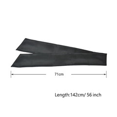 Wig Grip Band Soft Satin Scarf Fashion Headbands for Lace Frontal Wigs Fixing, M