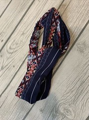 5 Bandana Headband Elastic Hairband Yoga Boho Twisted HeadWrap Fashion Knotted