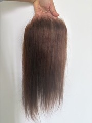 13inx2in Lace Frontal Hairline Topper 100% Human hair fix with strap, 14in