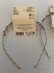 SCUNCI Silver Pearl Jewel Headbands For Hair Lot Of 3 Beautiful New! Pageants
