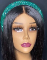 Bling Diamond Sparkling Rhinestone headbands, Embellished headband for weddings 