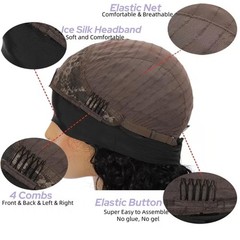 Headband Wig Human Hair Body Wave Wigs None Lace Front Wigs 100% Human Hair Braz