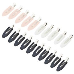 24 Pcs No Bend Hair Clips No Crease Hair Pins Curl Pin Clips for Women Girls