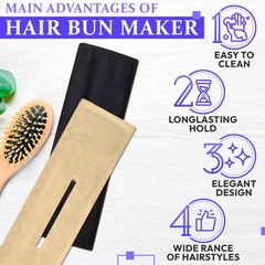 3Pcs Hair Bun Maker Set for Women & Girls Ã¢â‚¬â€œ Elegant French Twist Hair …