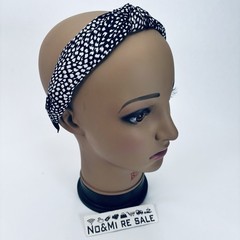 Knotted Headbands for Women Non-Slip Top Knot Headband with Leopard Print 6pcs