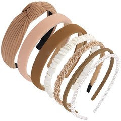 AHONEY 7 Pack Trendy Non-Slip Headbands – Fashion Accessories