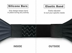 Workout Headbands for Women Men Non Slip Running Sweatbands Elastic Hair Bands