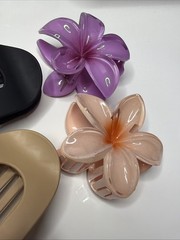 7 Pack Best Seller Pack Women Plastic Hair Claws Hair Clips Various Styles