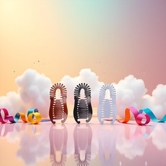 3Pcs Colorful Elongated Interlocking Plastic Banana Clip Hair Combs – Women T…