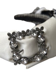 DOLCE & GABBANA Diadem Multicolor Crystal Embellished Women Headband RRP 2600usd
