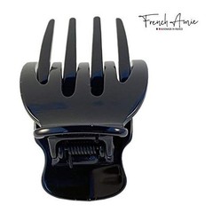 French Amie Bear Paw Small 2 ¾” Celluloid Handmade Yoga Jaw Hair Claw for Women