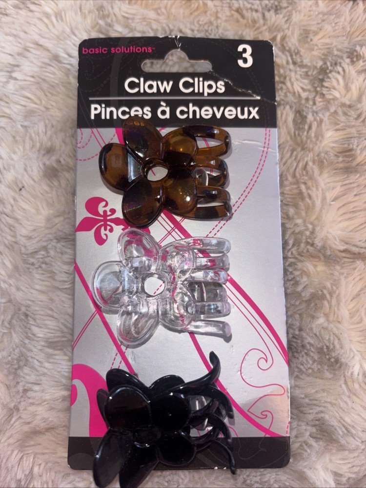 Claw Clips 3 Pc