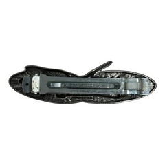 Oberon Design Dragonfly Silver Hair Barrette Made in USA 100mm Clip France
