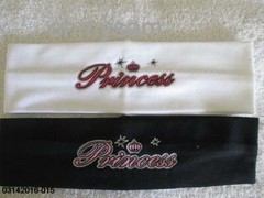 CLOSEOUT 3+3+3+2 NEW SOLID COLOR STRETCH HEADBAND / COLOR PRINCESS PRINT 2 1/2″
