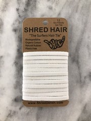 Shred Hair Ties | Biodegradable Elastic Hair Ties | Plastic Free | Eco Friendly